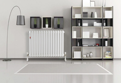 鋼制暖氣片安裝效果圖